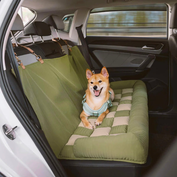 【大型犬用】チェスボード柄シートカバー ラウンジ|シングル・スタンダードサイズ