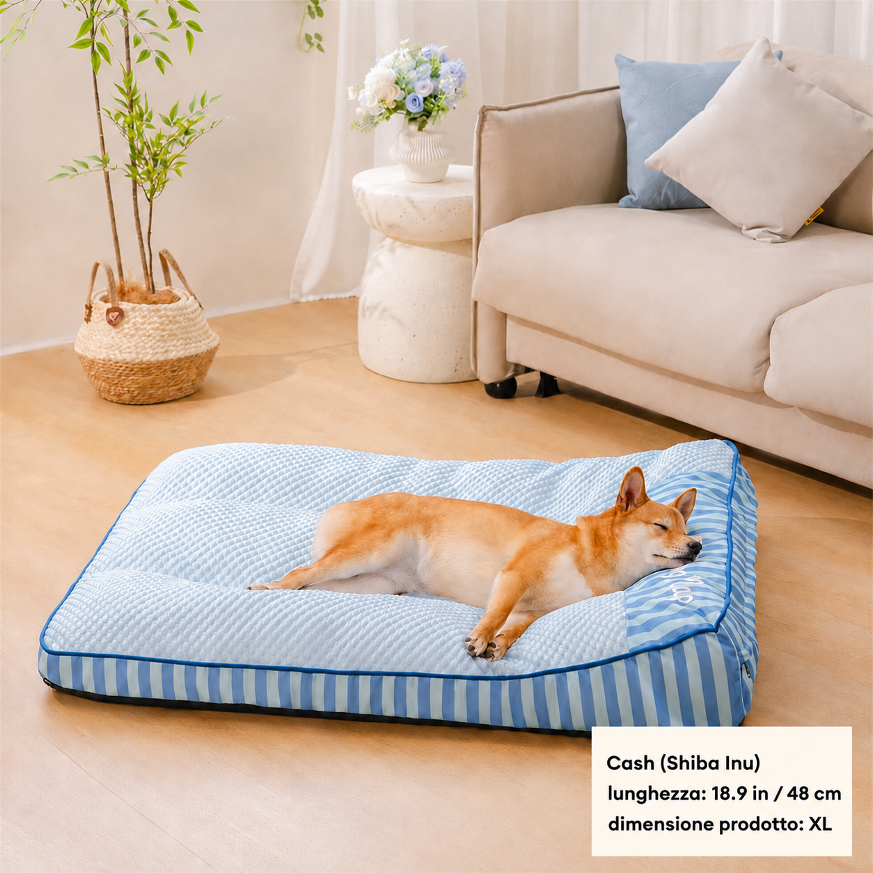 Cuccia Rinfrescante Ortopedica Lavabile per Cani - Outdoor