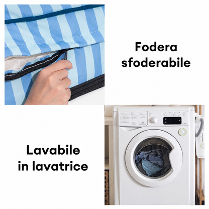 Cuccia Rinfrescante Ortopedica Lavabile per Cani - Outdoor