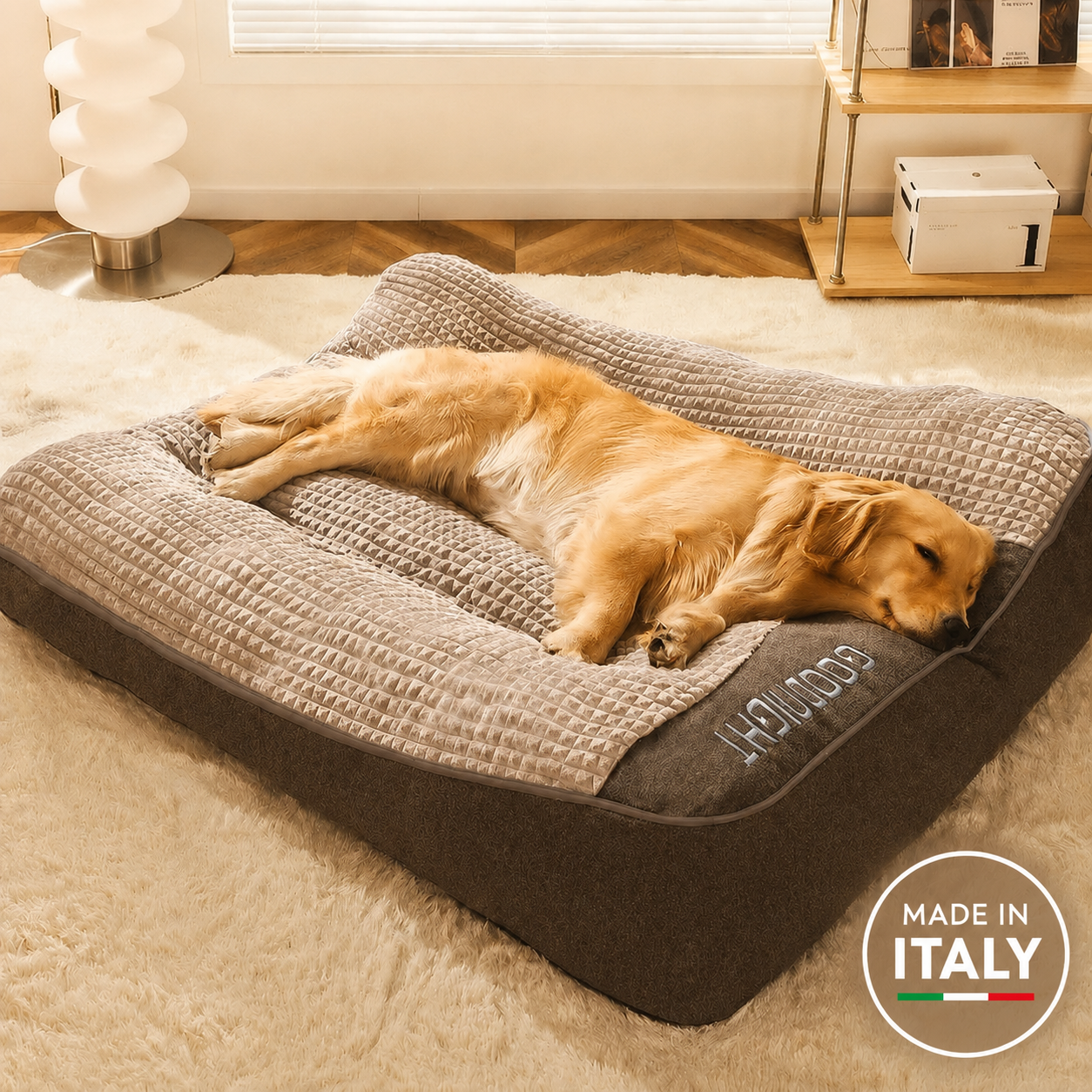 Letto Super Morbido per Cani – Supporto Ortopedico Antigraffio