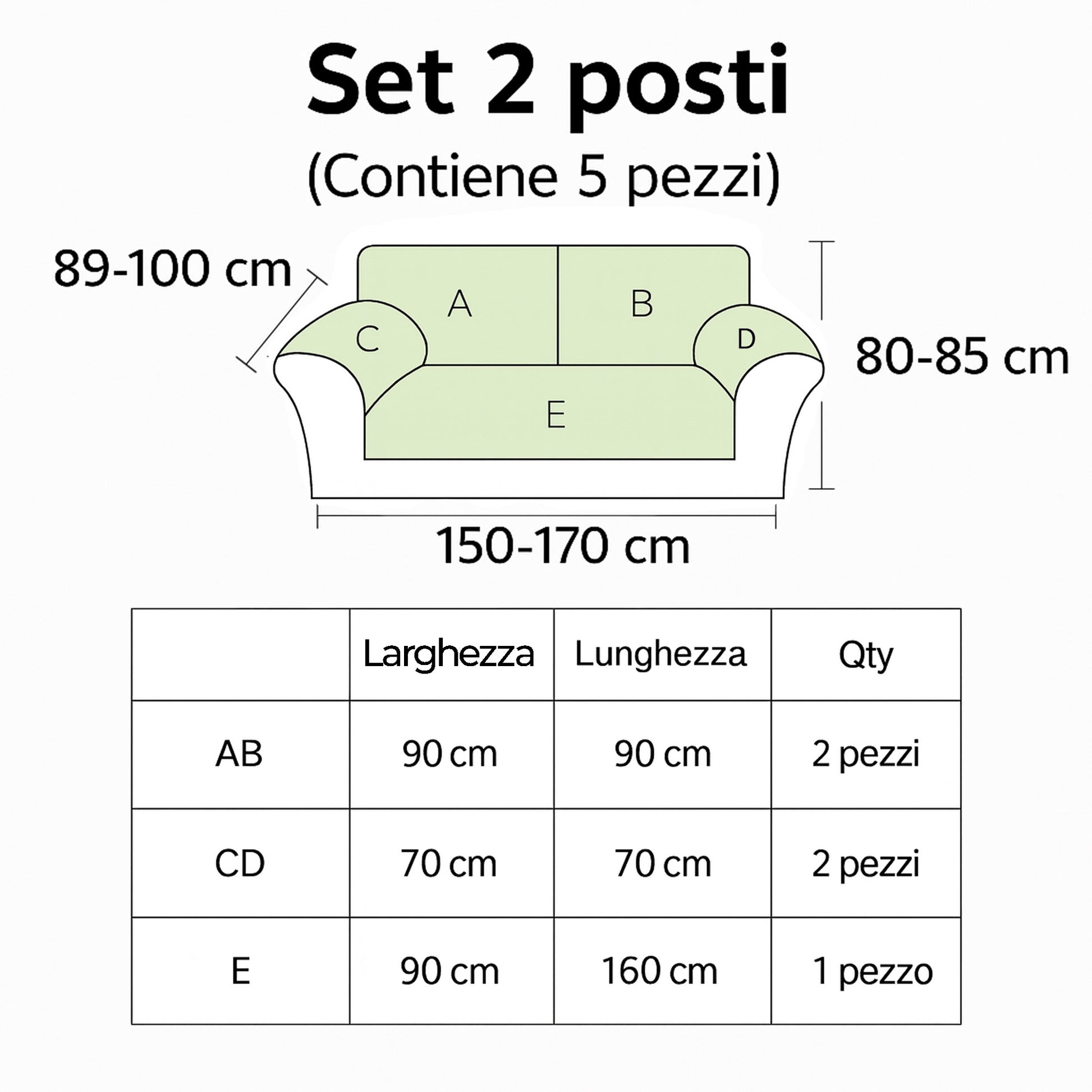 Copridivano Antigraffio Ciniglia Impermeabile - FidoSit