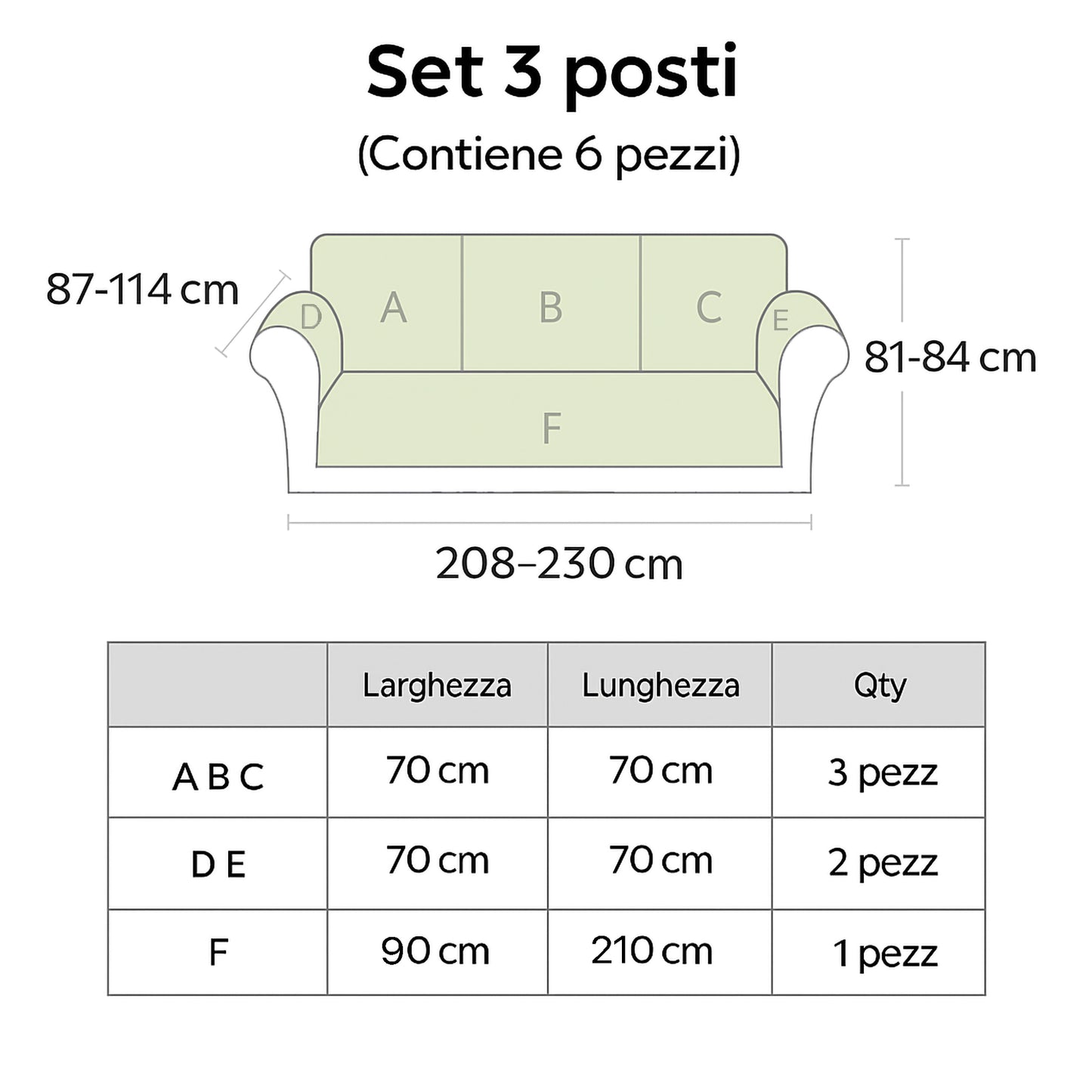 Copridivano Antigraffio Ciniglia Impermeabile - FidoSit