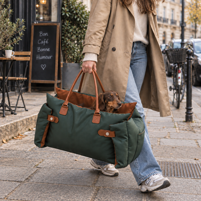 Seggiolino auto per cani Maison Luxe