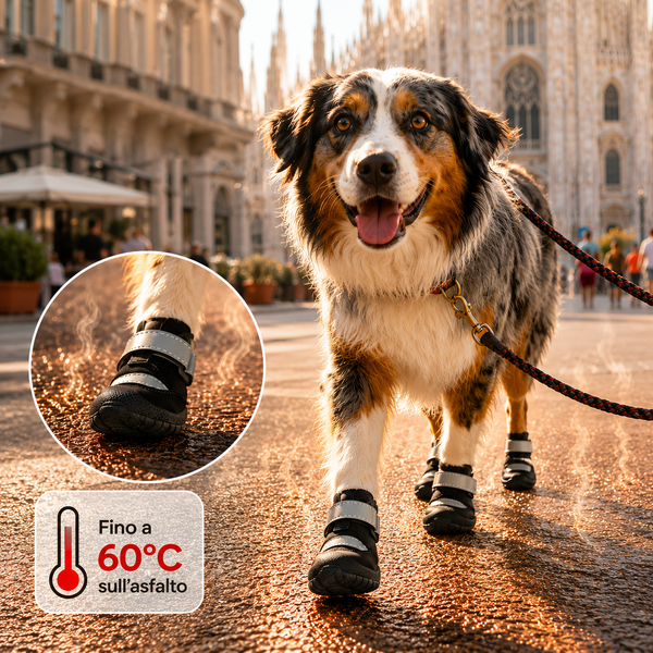 Fidosit® 犬用スニーカー｜4ケーセット・とげ・点・熱アスファルトやら足保護