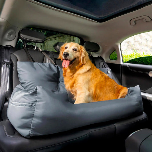 Seggiolino per Cani Impermeabile Fissato ai Sedili - Prima Classe