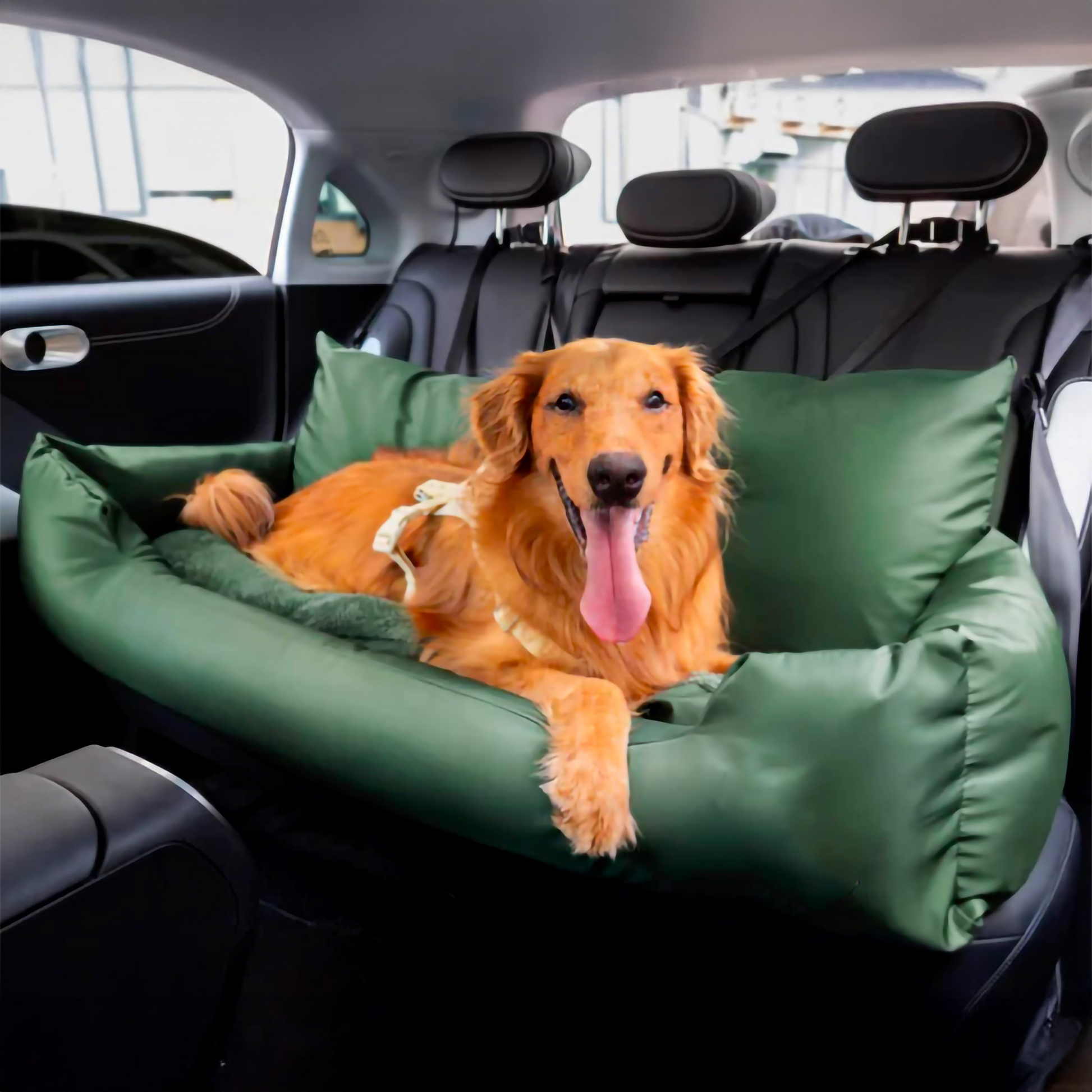 Seggiolino Auto Cani Impermeabile Fissato ai Sedili - FidoSit