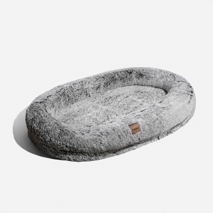 Maxi Grey Donut Dog Bed