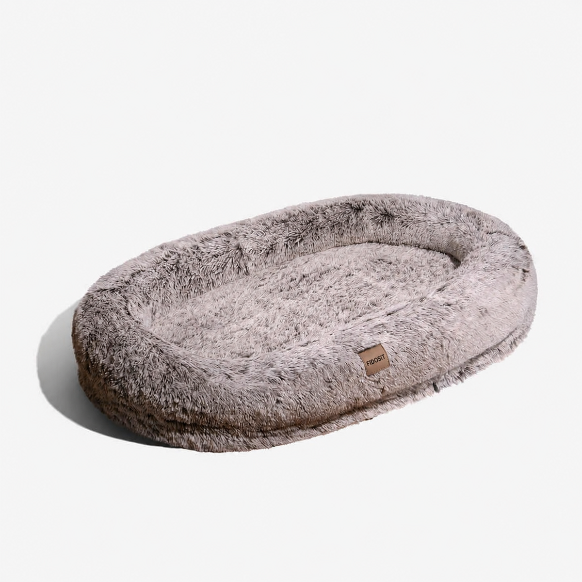 Maxi Brown Donut Dog Bed
