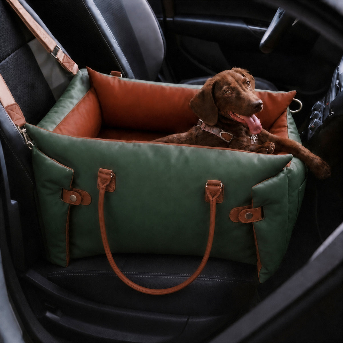 Seggiolino auto per cani Maison Luxe