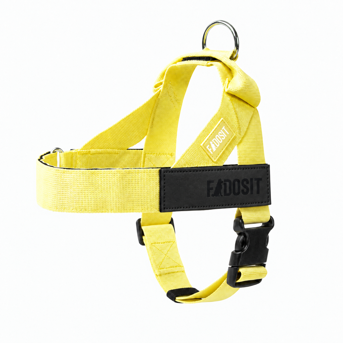 FidoSit adjustable dog harness in Yellow, product photo 1