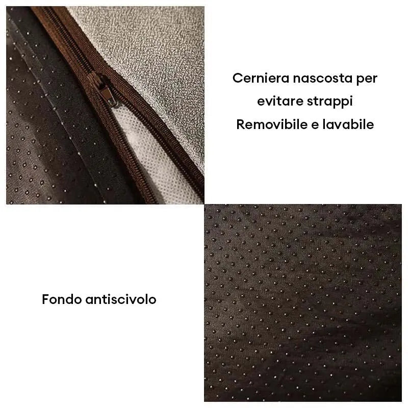 Letto Super Morbido Ortopedico Antigraffio per Cani - FidoSit