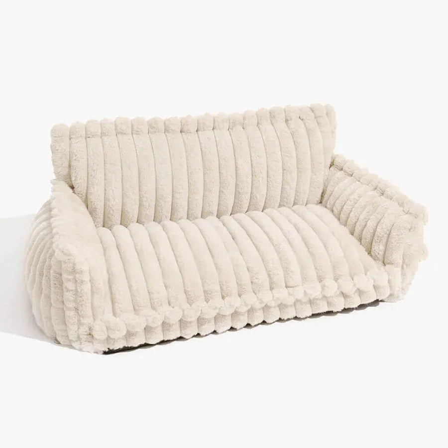 Divano Ortopedico per Cani in Peluche Sogni Perfetti - FidoSit