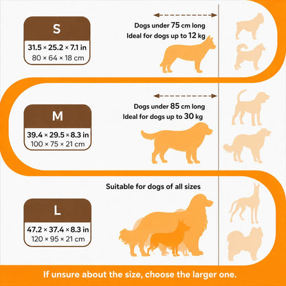 Letto Super Morbido per Cani – Supporto Ortopedico Antigraffio